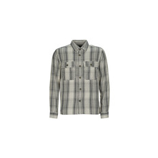 Only & Sons Hosszú ujjú ingek ONSSCOTT LS CHECK FLANNEL OVERSHIRT 4162 Fekete EU M
