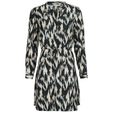 Only Blúzok ONLCORY L/S V-NECK TUNIC WVN NOOS Fekete EU XS