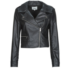 Only Bőrkabátok  ONLCARMEN FAUX LEATHER Fekete EU XL