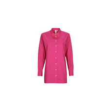 Only Ingek / Blúzok ONLCURLY LS SHIRT WVN Rózsaszín EU L