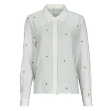 Only Ingek / Blúzok ONLHEART L/S SHIRT Fehér EU XS blúz
