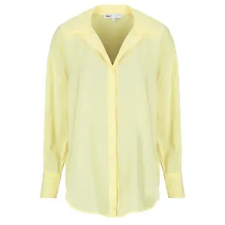 Only Ingek / Blúzok ONLZAZIMA L/S LOOSE Citromsárga EU L blúz