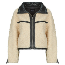 Only Kabátok ONLPATTI LIFE TEDDY SHORT Bézs EU M