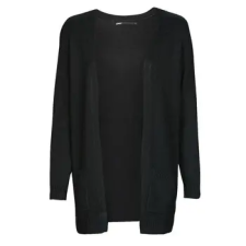 Only Mellények / Kardigánok ONLLESLY L/S OPEN CARDIGAN KNT NOOS Fekete EU XS női pulóver, kardigán