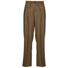 Only Öltönynadrágok ONLHELENA LIFE MEL HW STRI WIDE PANT TLR Barna DE 34