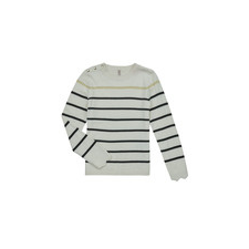 Only Pulóverek KOGELISA LS BUTTON O-NECK CS KNT Fehér 12 Jahre gyerek pulóver, kardigán
