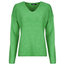 Only Pulóverek ONLCAMILLA V-NECK Zöld EU L női pulóver, kardigán