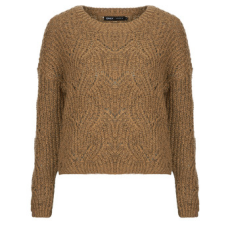 Only Pulóverek ONLHANJA LS GLITTER Barna EU XS