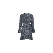 Only Rövid ruhák ONLCARLY L/S WRAP SHORT DRESS Tengerész DE 34 női ruha