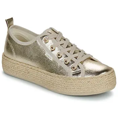 Only Rövid szárú edzőcipők ONLIDA-1 LACE UP ESPADRILLE SNEAKER Arany 41