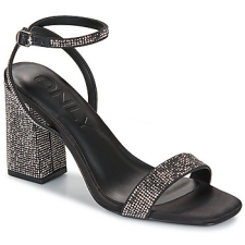 Only Szandálok / Saruk ONLALYX-28 BLING HEELED SANDAL Fekete 36 női szandál