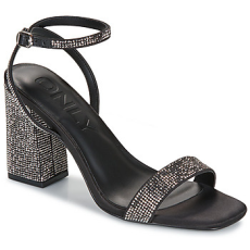 Only Szandálok / Saruk ONLALYX-28 BLING HEELED SANDAL Fekete 41