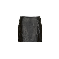 Only Szoknyák ONLLENI FAUX LEATHER SLIT SKIRT PNT Fekete EU L szoknya
