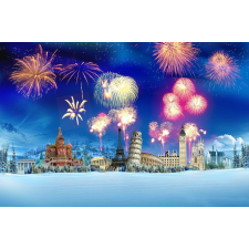  Öntapadó és lemosható fali tapéta Holidays on Earth, 250 x 150 cm tapéta, díszléc és más dekoráció