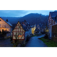  Öntapadó és mosható falfestmény A folyóparti ház, 300 x 200 cm tapéta, díszléc és más dekoráció