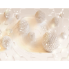  Öntapadó és mosható falfestmény Absztrakt krémgömbök, 200 x 150 cm