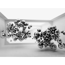  Öntapadó és mosható falfestmény Alagút fekete golyókkal5, 200 x 150 cm tapéta, díszléc és más dekoráció