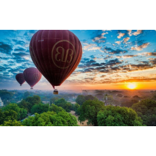  Öntapadó és mosható falfestmény Balloon ride, 300 x 250 cm tapéta, díszléc és más dekoráció