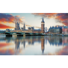  Öntapadó és mosható falfestmény Big Ben, Parlament, London, 350 x 250 cm tapéta, díszléc és más dekoráció