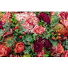  Öntapadó és mosható falfestmény Flori156 Piros virágkompozíció, 200 x 150 cm