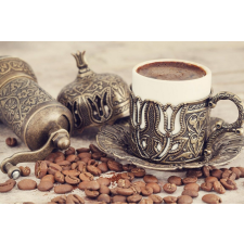  Öntapadó és mosható falfestmény Kávé stílusos, 200 x 150 cm tapéta, díszléc és más dekoráció