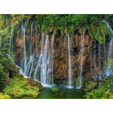  Öntapadó és mosható falfestmény Magas vízesés, 250 x 200 cm tapéta, díszléc és más dekoráció
