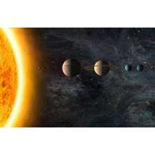  Öntapadó és mosható falfestmény Solar system4, 250 x 150 cm tapéta, díszléc és más dekoráció