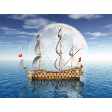  Öntapadó és mosható falfestmény Spanyol Armada, 250 x 200 cm tapéta, díszléc és más dekoráció