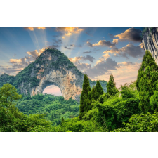  Öntapadó és mosható fali tapéta Kapu a végtelenbe, 350 x 200 cm tapéta, díszléc és más dekoráció