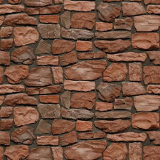  Öntapadó és mosható fali tapéta Különféle sötétbarna kőfal, 400 x 250 cm tapéta, díszléc és más dekoráció