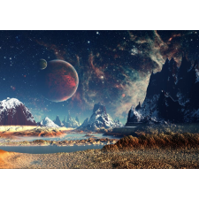  Öntapadó és mosható fali tapéta Universe a jövőben, 350 x 200 cm tapéta, díszléc és más dekoráció