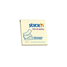 Öntapadó jegyzettömb STICK'N 76x76mm z-hajtott sárga 100 lap post-it