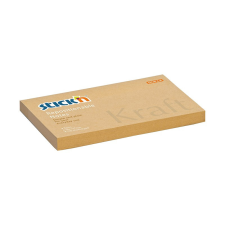 Öntapadó jegyzettömb STICK'N kraft notes 76x127mm natúr barna 100 lap post-it