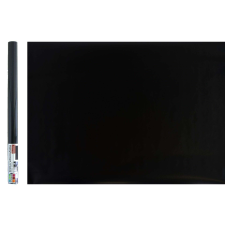 Öntapadós bútorfólia, fekete 200x45 cm tapéta, díszléc és más dekoráció
