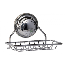  Öntapadós fém szappantartó fürdőszoba kiegészítő