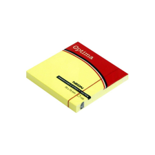 Öntapadós jegyzet OPTIMA 75x75mm neon sárga 100 lap post-it