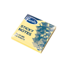 Öntapadós jegyzettömb Forofis 76x76 mm 100 lapos post-it