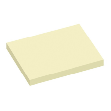 Öntapadós jegyzettömb Info Notes 100x75 mm 100 lapos sárga post-it