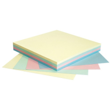  Öntapadós jegyzettömb Info Notes 75x75 mm 100 lapos pasztellszínek post-it
