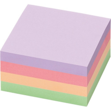 Öntapadós jegyzettömb Info Notes 75x75 mm 400 lapos pasztell vegyes színek Harmony post-it