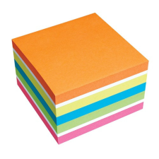 Öntapadós jegyzettömb Info Notes 75x75 mm 450 lapos élénk színek post-it
