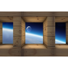  Öntapadós tapéta Ablak az univerzumra, 350 x 250 cm tapéta, díszléc és más dekoráció