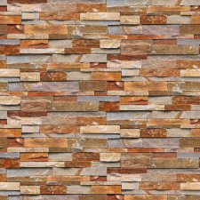  Öntapadós tapéta Barna kőfal, 350 x 200 cm tapéta, díszléc és más dekoráció