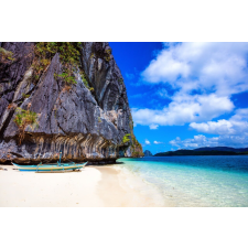  Öntapadós tapéta Beach a Fülöp-szigeteken, 300 x 250 cm tapéta, díszléc és más dekoráció