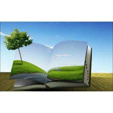  Öntapadós tapéta Book of nature, 300 x 200 cm tapéta, díszléc és más dekoráció