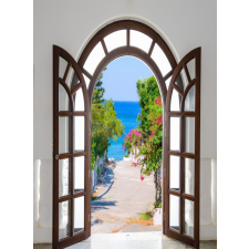  Öntapadós tapéta Fakapu, nagy, virágos, 200 x 255 cm tapéta, díszléc és más dekoráció