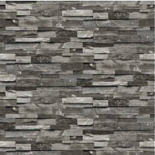  Öntapadós tapéta Fekete kőfal, 200 x 150 cm tapéta, díszléc és más dekoráció
