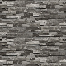  Öntapadós tapéta Fekete kőfal, 250 x 200 cm tapéta, díszléc és más dekoráció