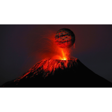  Öntapadós tapéta Fireball, 250 x 200 cm tapéta, díszléc és más dekoráció