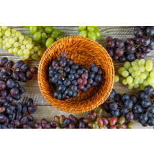  Öntapadós tapéta Food24 - szőlő, 250 x 150 cm tapéta, díszléc és más dekoráció